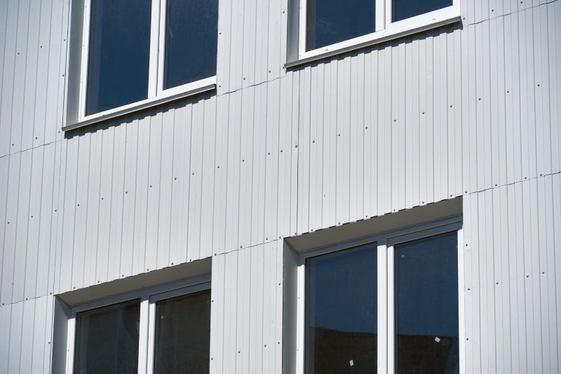 Siding Installation on a Commercial Building
