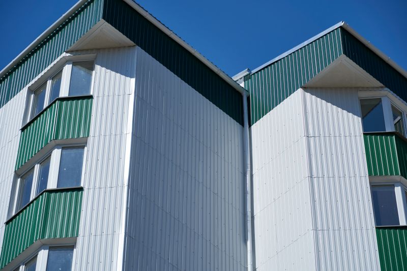 Multiple Siding Materials on a Building